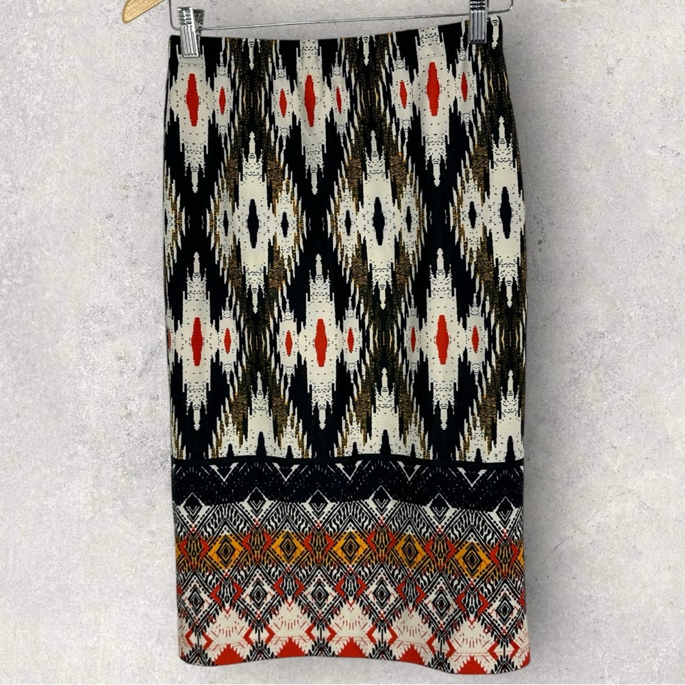 Anthropologie Maeve Igazu Pencil Skirt Bohemian Hippie Chic Womens Size Small - Picture 5 of 11